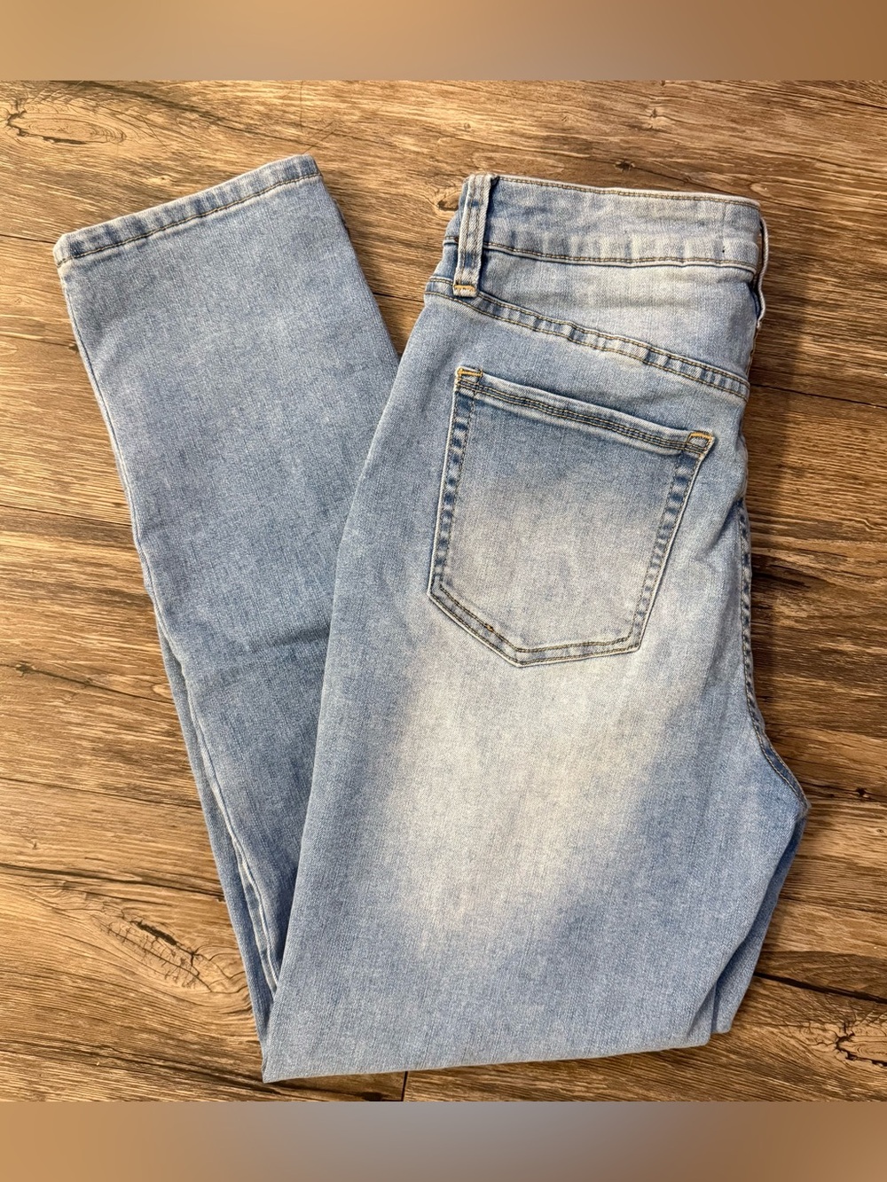 Fashion Nova Light Blue Skinny Jeans